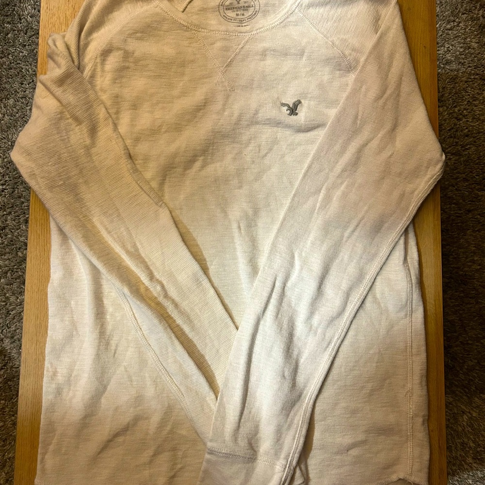 AMERICAN EAGLE White Long Sleeve